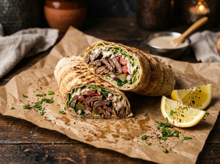 Chicken Shawarma Wrap